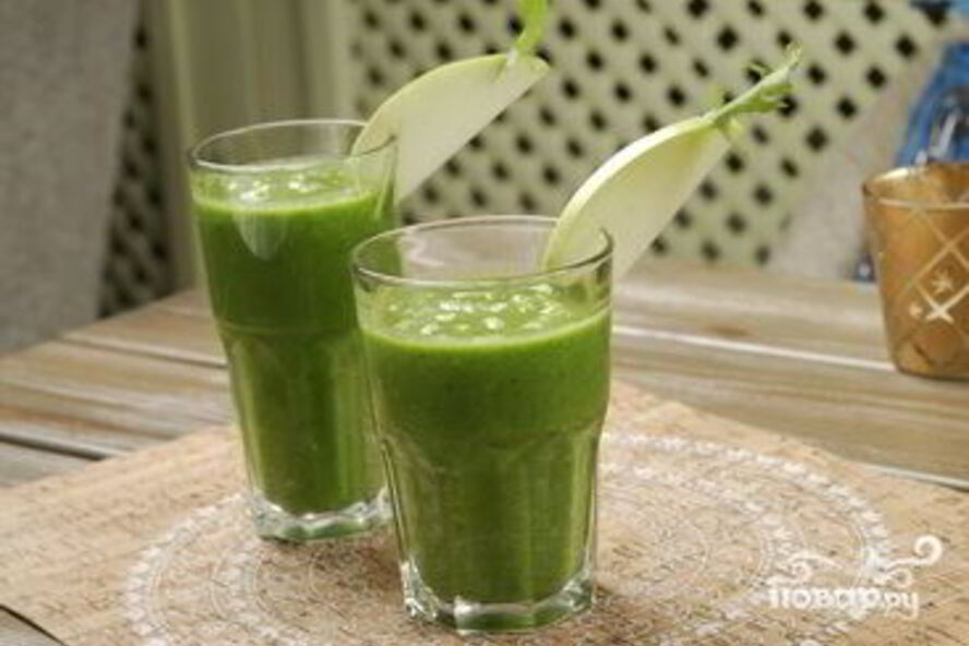 Рецепт зеленого смузи