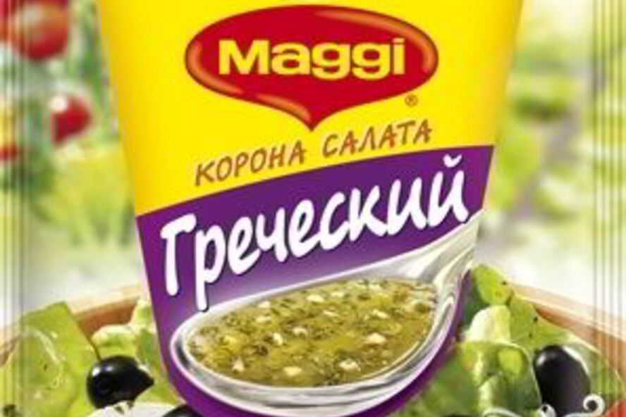 Рецепт салата греческого с заправкой магги