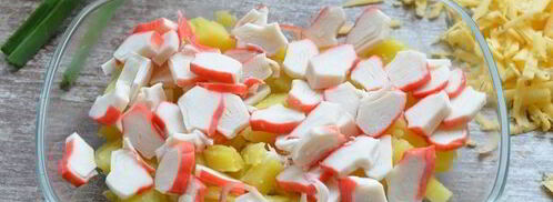 горячий картофельный салат. Шаг 7