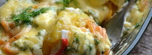 горячий картофельный салат. Шаг 12