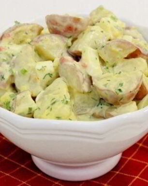 Картофельный салат баварский