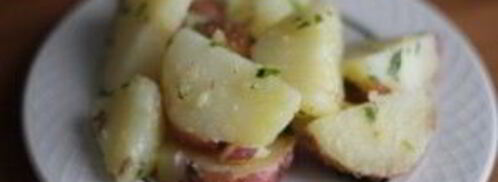 картофельный салат без майонеза. Шаг 6