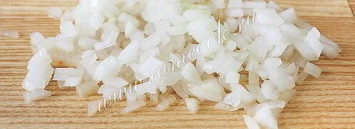 картофельный салат с маринованными грибами. Шаг 4