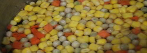 картофельный салат с жареной тилапией. Шаг 2