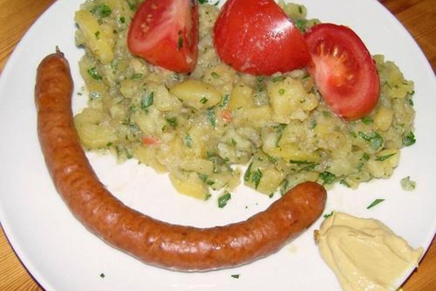 Рецепт немецкого картофельного салата