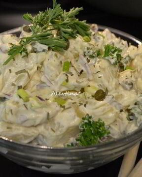 Простой картофельный салат
