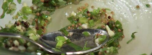 салат из картофеля с печеными лимонами. Шаг 3