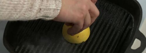 салат из картофеля с печеными лимонами. Шаг 4