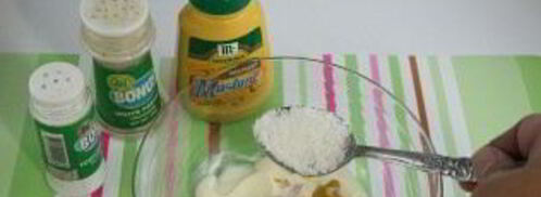 салат картофельный с яйцом. Шаг 3