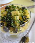 Салат с картофелем