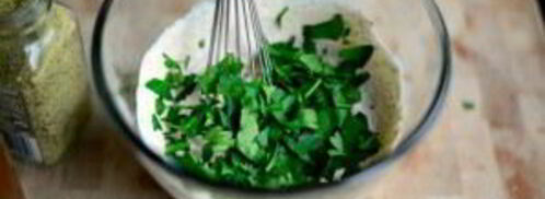 салат с запеченным картофелем. Шаг 10