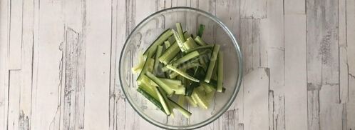 салат с жареной картошкой. Шаг 3