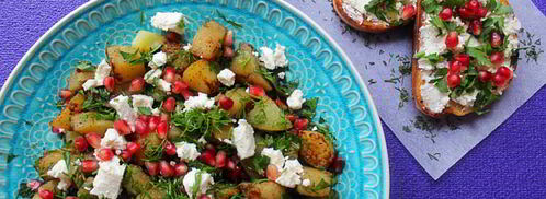 теплый салат с картофелем. Шаг 5