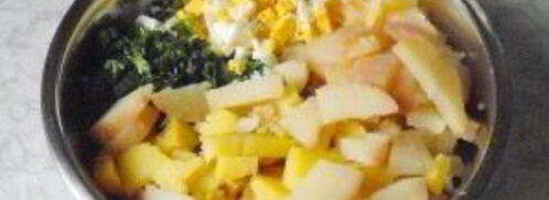 зимний картофельный салат. Шаг 4