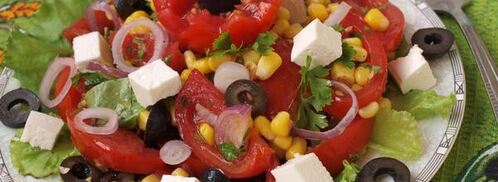 критский салат. Шаг 5