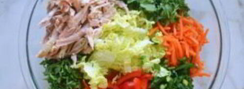 куриный салат по-вьетнамски. Шаг 2