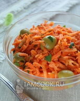 Морковный марокканский салат