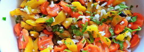 морковный салат с курицей. Шаг 17