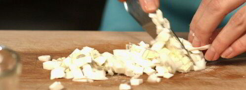 диетический slim оливье. Шаг 4