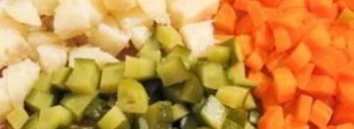 оливье французский. Шаг 2