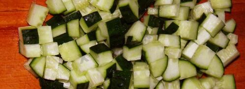 оливье с мясом. Шаг 5