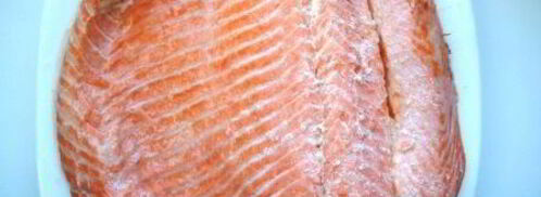 оливье с семгой и красной икрой. Шаг 3