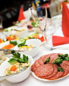 Оливье с сервелатом