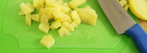 оливье вегетарианский. Шаг 3