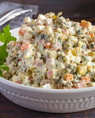 Салат Оливье классический советский