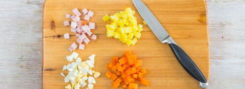 салат оливье классический советский. Шаг 3