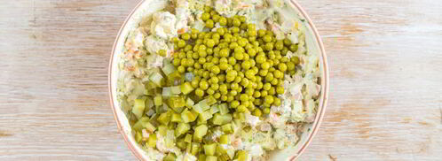 салат оливье классический советский. Шаг 5