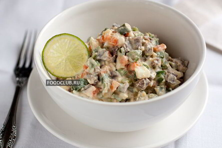 Рецепт салата оливье по дюкану