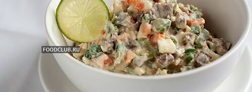 салат оливье по дюкану. Шаг 9