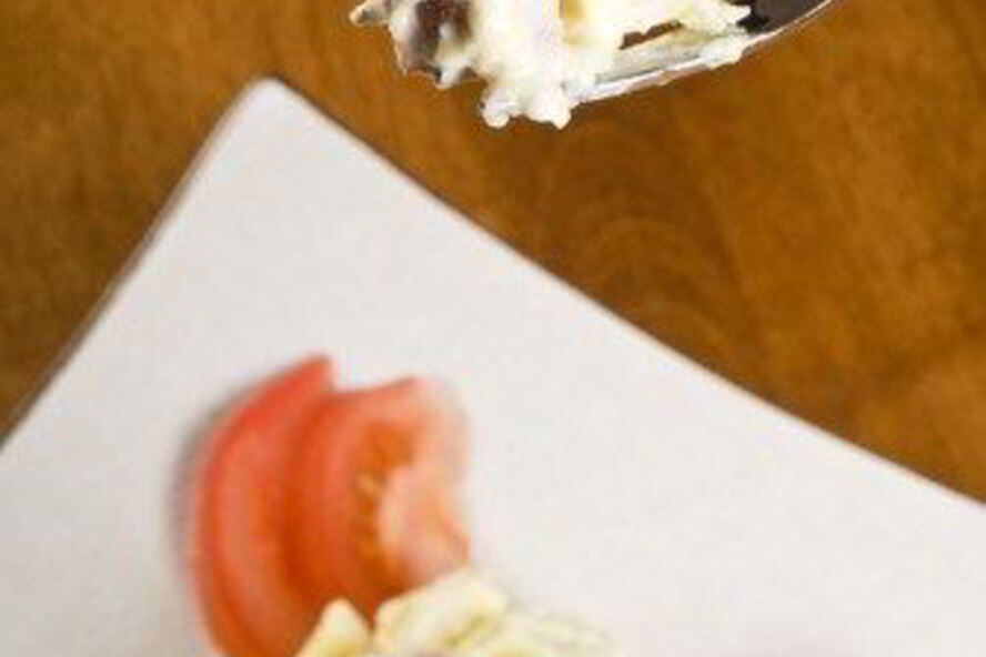 Рецепт салата оливье с печенью