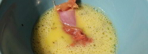 салат оливье в картофельных бочонках. Шаг 2