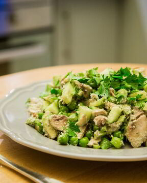 Сыроедный оливье