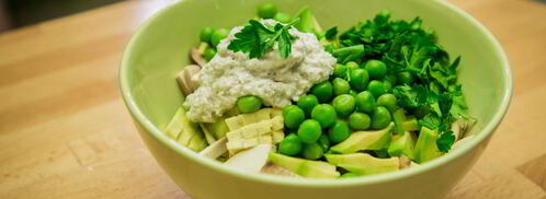 сыроедный оливье. Шаг 7