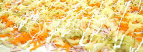 закуска оливье-рулет. Шаг 8