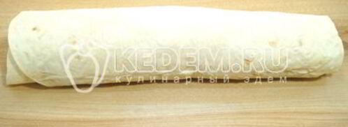 закуска оливье-рулет. Шаг 10