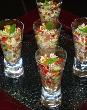 Порционный салат Табуле