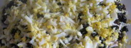 салат дамский каприз с черносливом. Шаг 10