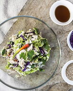 Салат из курицы без майонеза