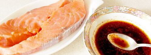 салат из семги с помидорами. Шаг 4