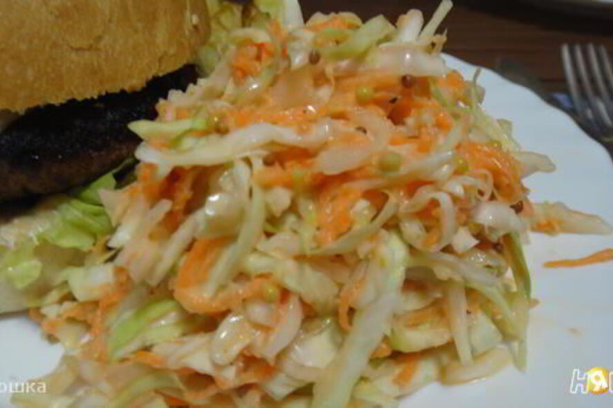 Рецепт салата из сырых овощей коулсло