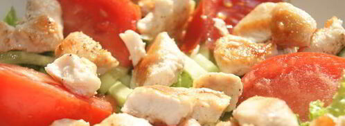 салат хрустящий с куриной грудкой. Шаг 5