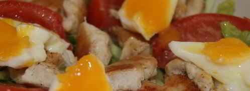 салат хрустящий с куриной грудкой. Шаг 6