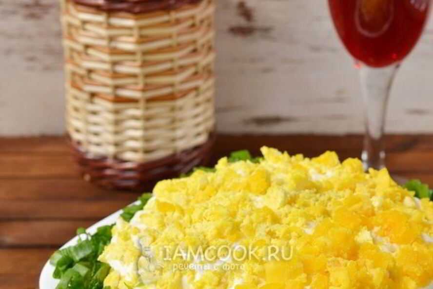 Рецепт салата мимоза с сардиной