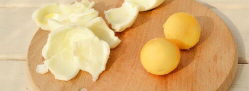 салат мимоза с сардиной. Шаг 4