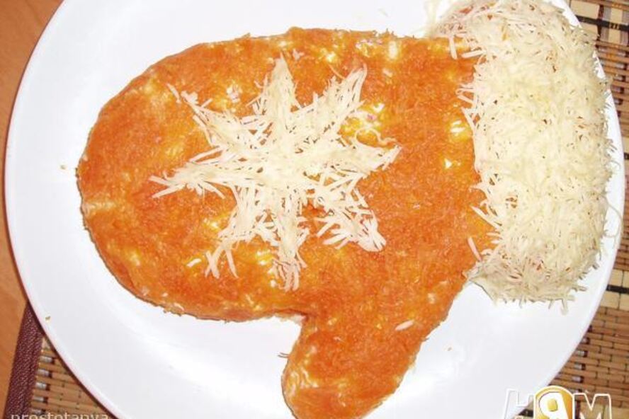 Рецепт салата неженка