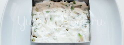 диетическая селедка под шубой без майонеза и картошки. Шаг 6